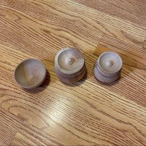 3/$12- Montessori wooden toy set